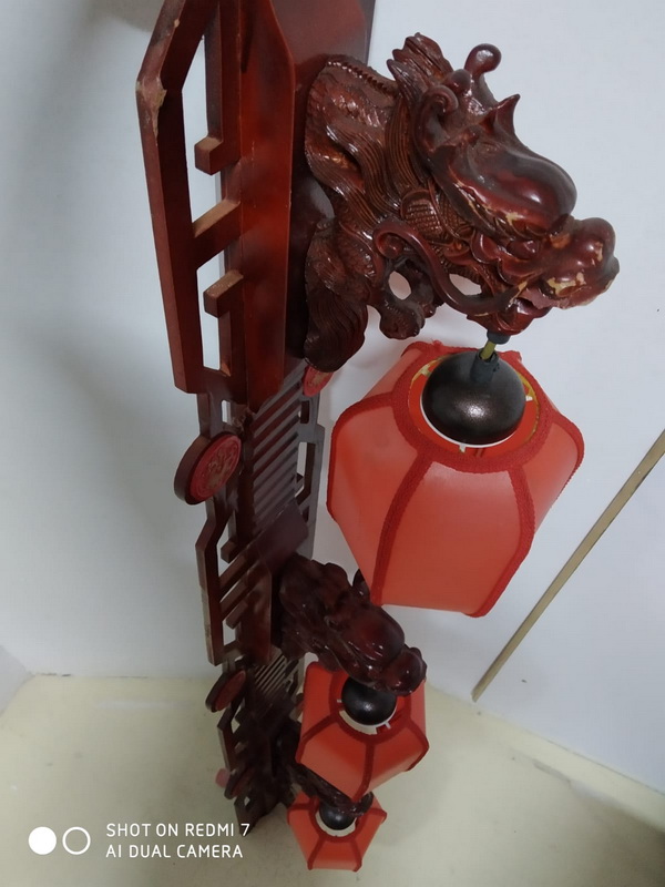 aplique farolillo asia china 139.5x18x23 7u.